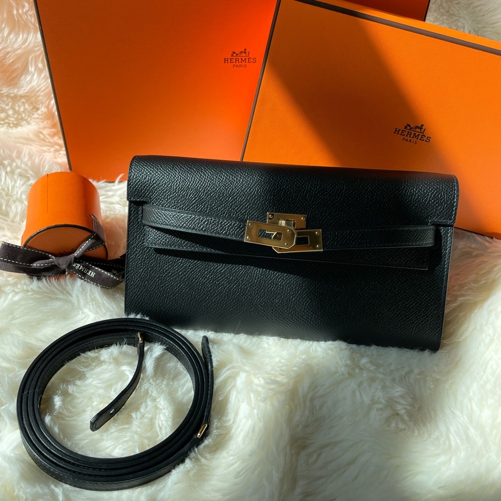 🚫 SOLD🚫 HERMES KELLY TO GO NOIR